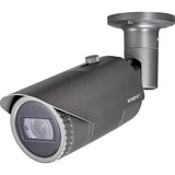 Hanwha Techwin QNO-6082R 2MP IR WDR Outdoor Network Bullet Camera with 3.2~10mm (3.1x) Motorized varifocal Lens, RJ45 Connection