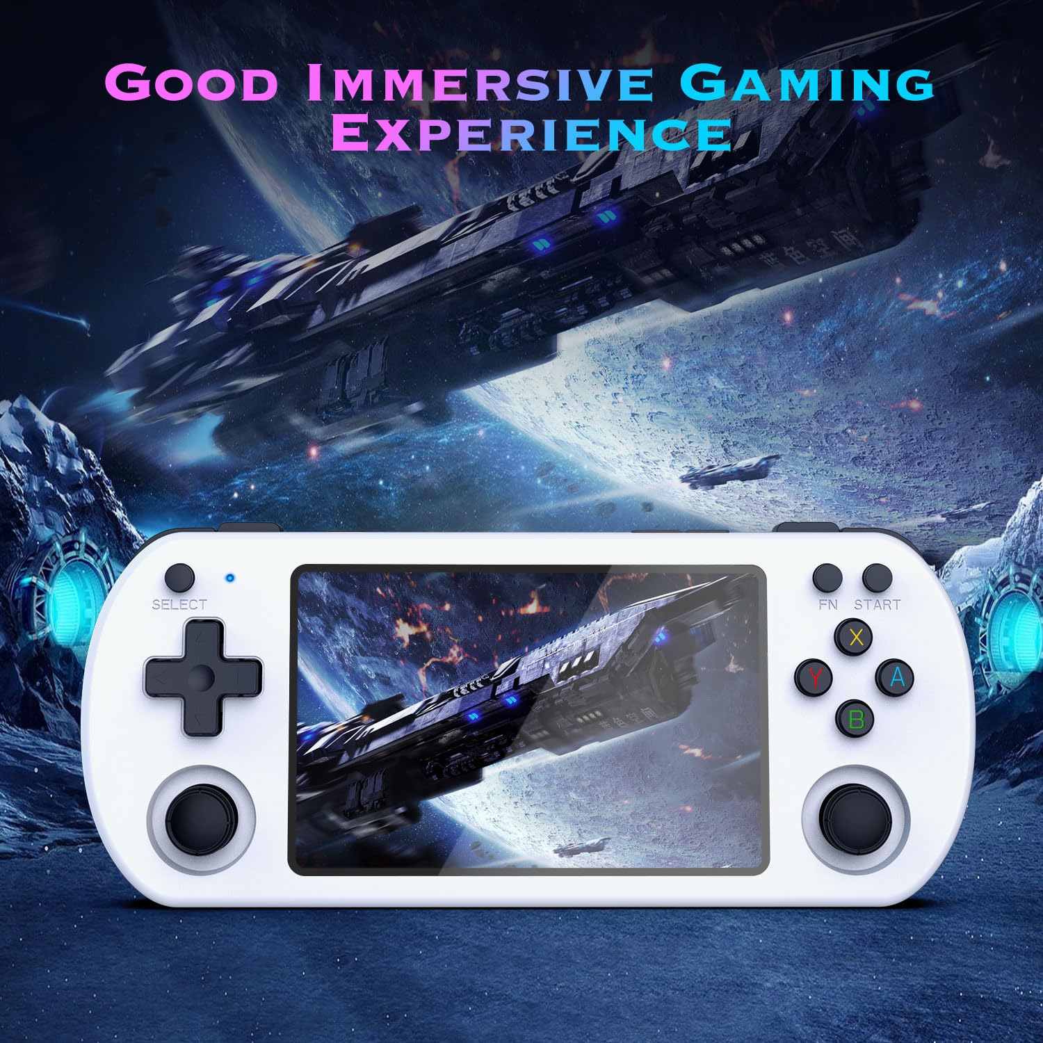 2025 U8 New Retro Handheld Game Console with 20,000 Plus Preloaded Games - 4.0 Inch IPS Screen - Linux System