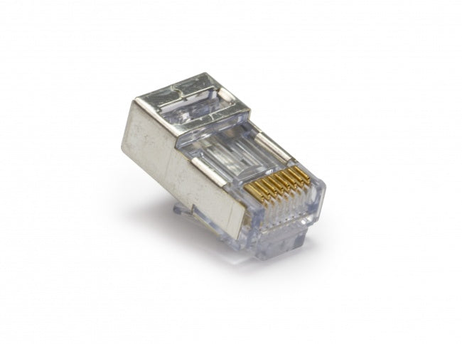 Platinum Tools - 100020 - EZ-RJ45 Shielded Cat5e/6, (Internal Ground). 50/Bag.
