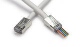 Platinum Tools - 100020 - EZ-RJ45 Shielded Cat5e/6, (Internal Ground). 50/Bag.
