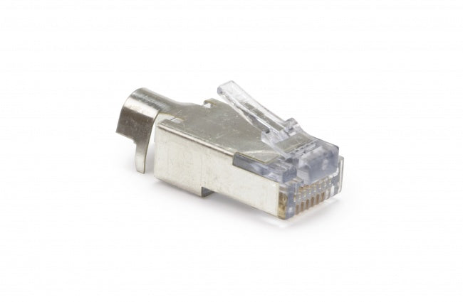 Platinum Tools - 100022 - EZ-RJ45 Shielded Cat5e/6, (External Ground). 50/Bag.