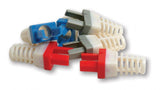 Platinum Tools - 100030B-C - Strain Relief for Cat6, (Blue) (50 Per Clamshell)