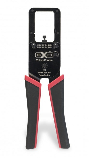 Platinum Tools - 100062C - EXO Crimp Frame™ with EZ-RJ45 Die. Clamshell.