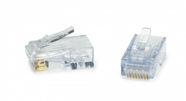 Platinum Tools - 105026 - ezEX38 Cat5E Shielded, RJ45, Internal Grnd. 100/Bag.