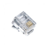 Platinum Tools - 106115 - RJ11 (6P4C), Round-Stranded. 500/Bag.