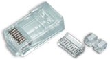 Platinum Tools - 106170 - RJ45 (8P8C), Cat6 HP, Round-Stranded. 500/Bag.