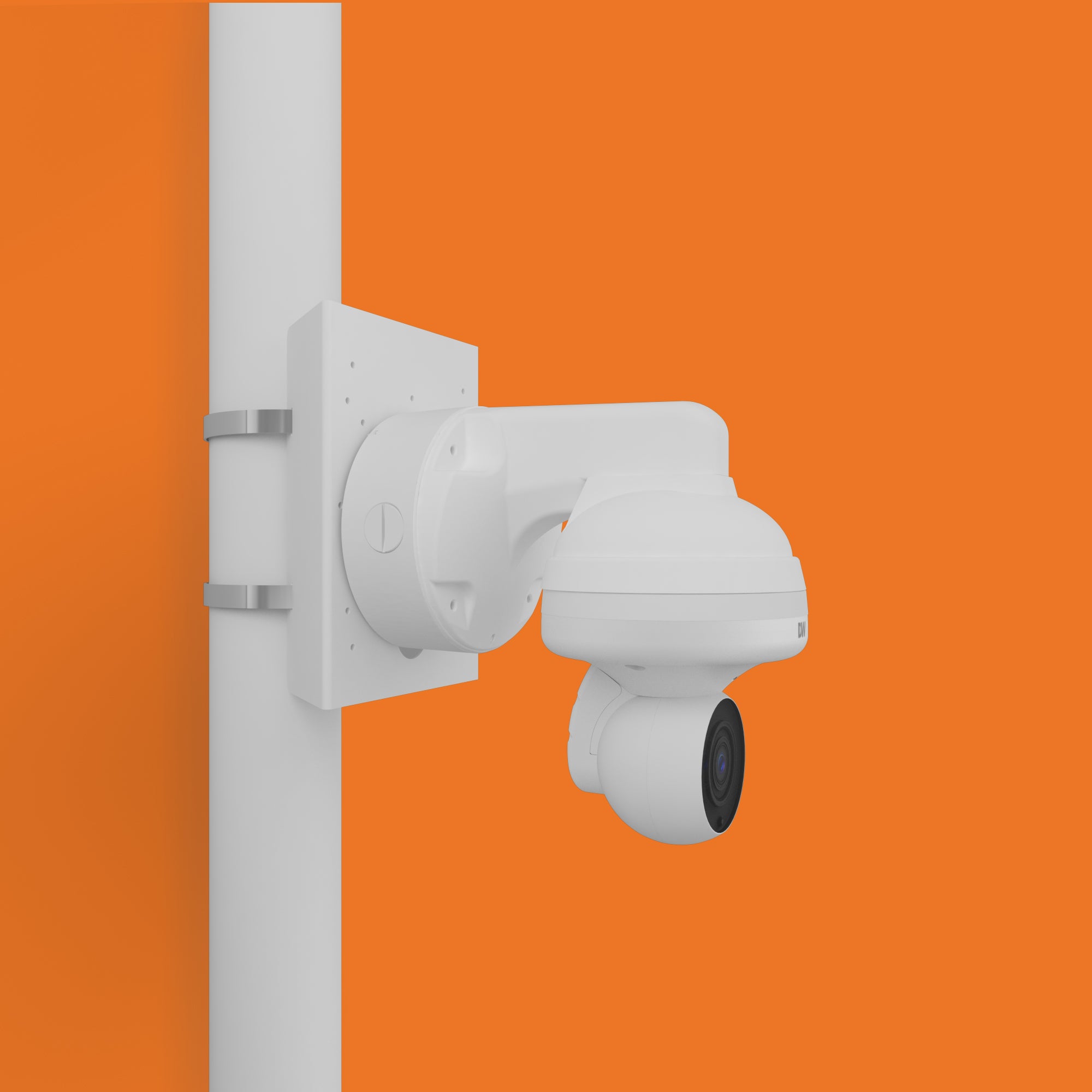 Digital Watchdog - DWC-MVD8Wi28TW - MEGApix 4K Vandal Ball Turret IP Camera with Fixed Lens and IR with IVA License
