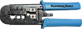 Platinum Tools - 12503C - All-In-One Modular Plug Crimp Tool. Clamshell.