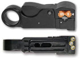 Platinum Tools - 15034C - 3 Level Coax Stripper for RG59/62/6/6Quad. Pkg for Peghook.
