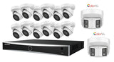 Hikvision - EKI-K164T814A - KIT 4K 16CH4T 12TR 8MP 2.8MM 2Pano