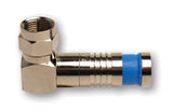 Platinum Tools - 18011RA - F RG59 RA Compression, Nickel Pl (Bulk,1ea) Pkg 25pc/Bag
