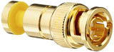 Platinum Tools - 18255 - BNC Type RGB Compression 25AWG Gold Plated Connectors (Bulk Package 25Pc/Bag)