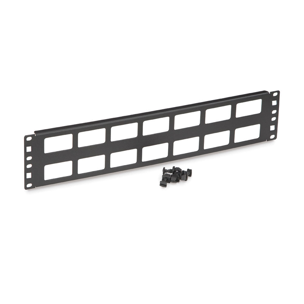 Kendall Howard - 1902-1-002-02 - 2U Cable Routing Blank
