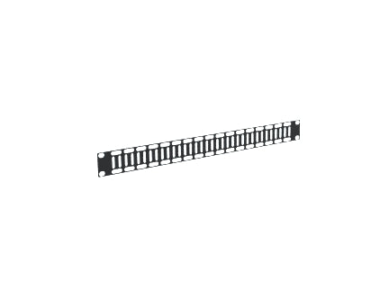 Kendall Howard - 1903-1-001-01 - 1U Flat Cable Lacing Panel