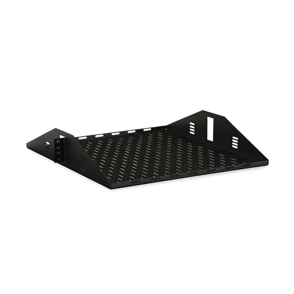Kendall Howard - 1907-3-000-02 - 2U Center Mount Shelf (Vented)