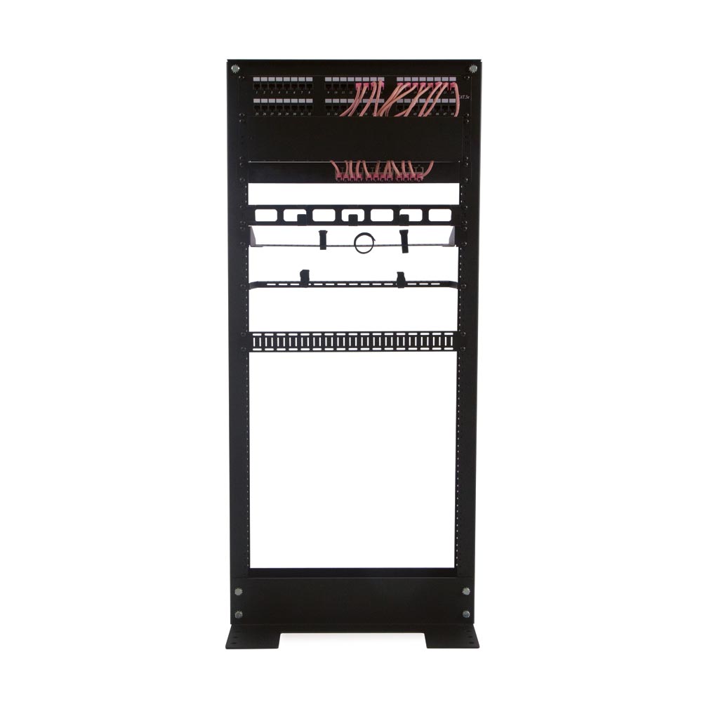 Kendall Howard - 1911-3-200-24 - 24U 2-Post Relay Rack
