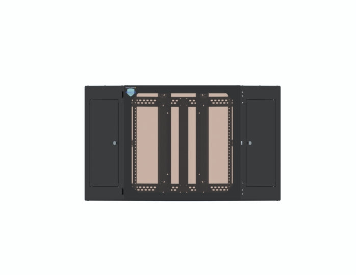 Kendall Howard - 1915-3-700-12 - 12U Corner Wall Rack