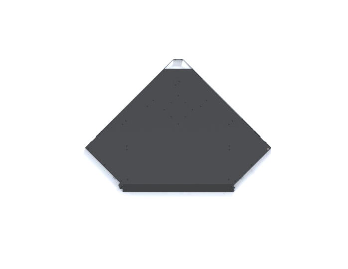 Kendall Howard - 1915-3-700-12 - 12U Corner Wall Rack