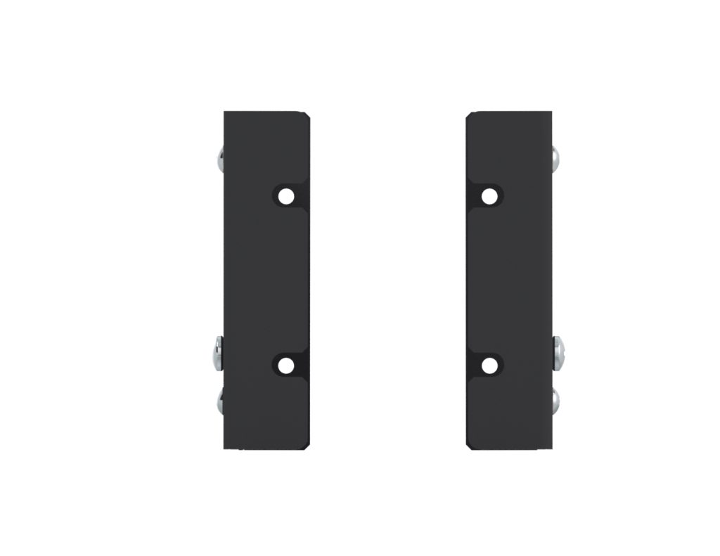 Kendall Howard - 1924-3-001-02 - RACK STANDOFF BRACKET, ADJUSTABLE, 2U 