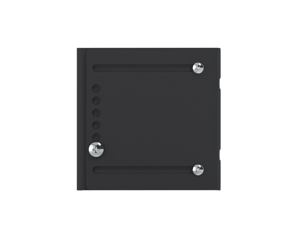 Kendall Howard - 1924-3-001-02 - RACK STANDOFF BRACKET, ADJUSTABLE, 2U 