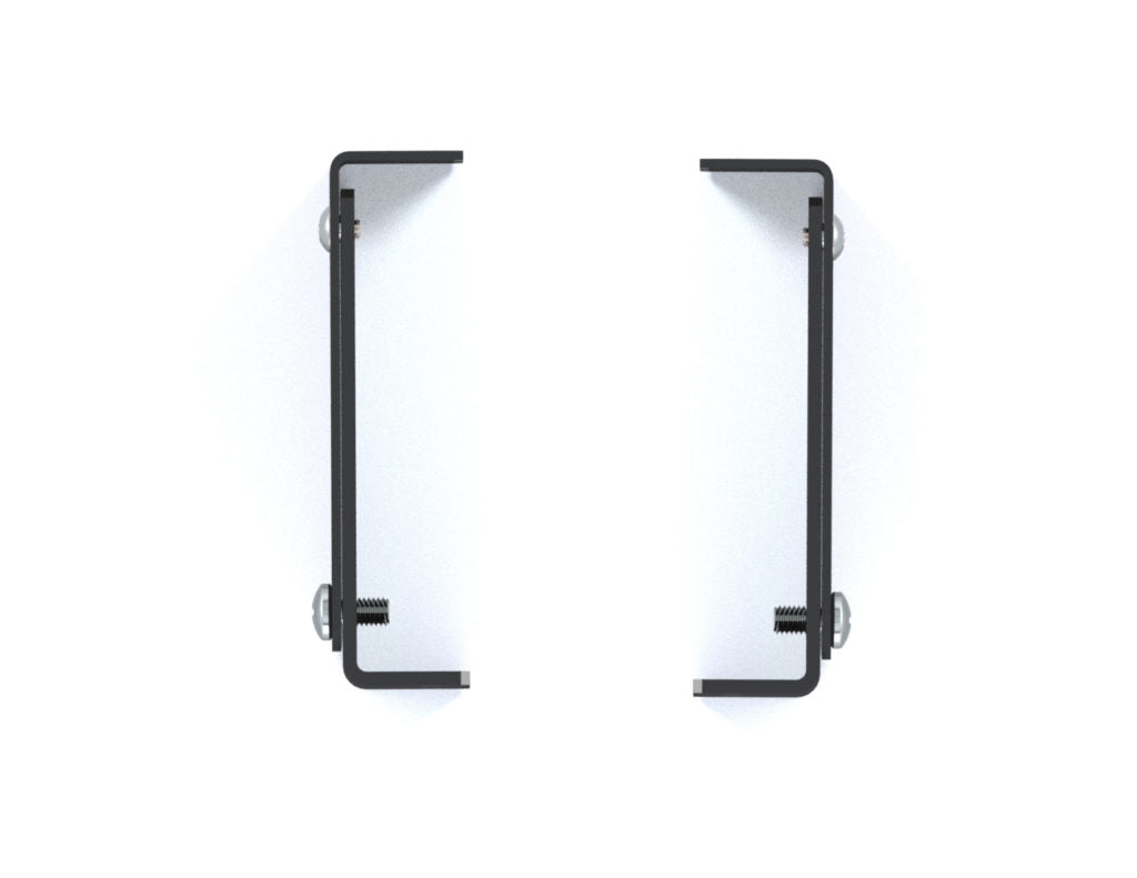 Kendall Howard - 1924-3-001-02 - RACK STANDOFF BRACKET, ADJUSTABLE, 2U 