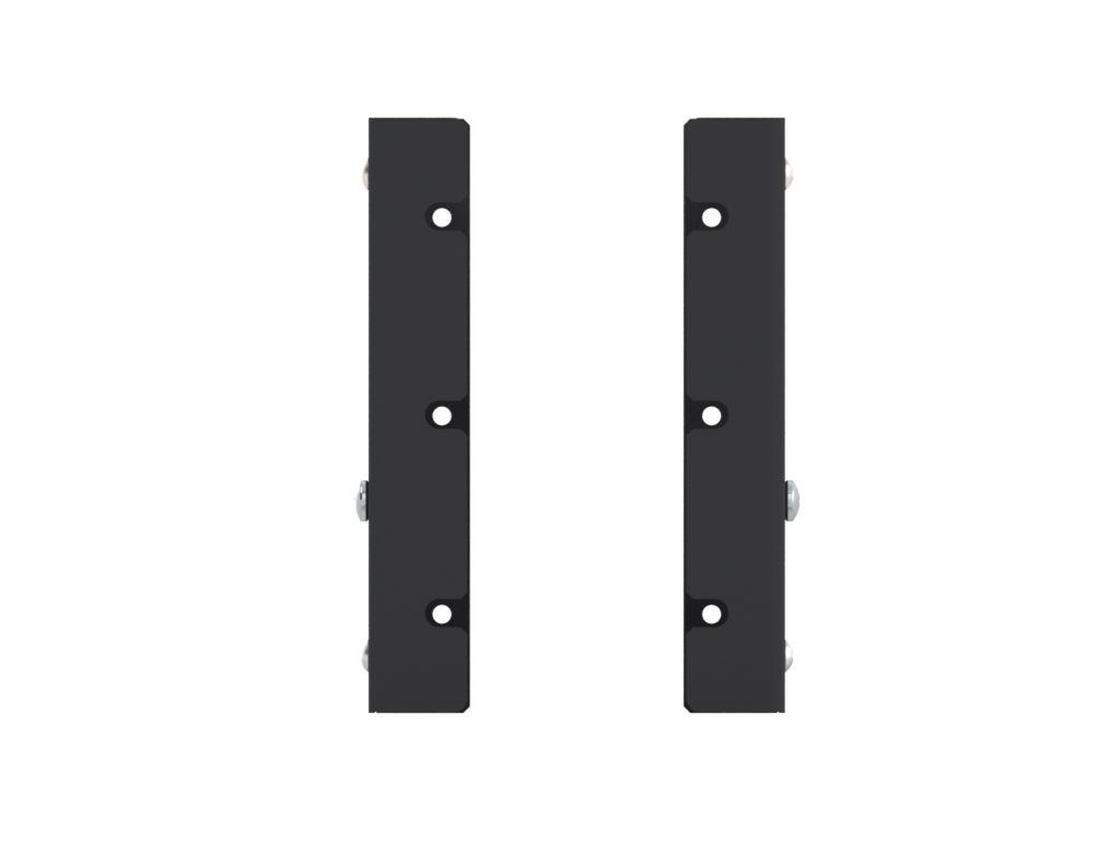 Kendall Howard - 1924-3-001-03 - RACK STANDOFF BRACKET, ADJUSTABLE, 3U 