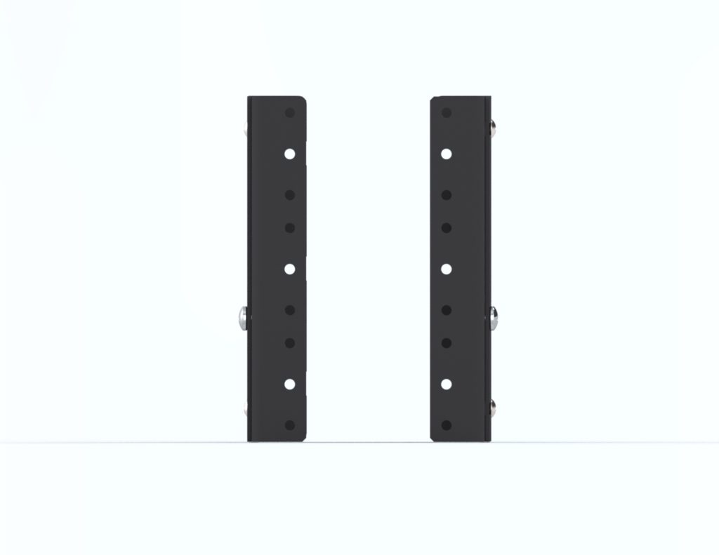 Kendall Howard - 1924-3-001-03 - RACK STANDOFF BRACKET, ADJUSTABLE, 3U 