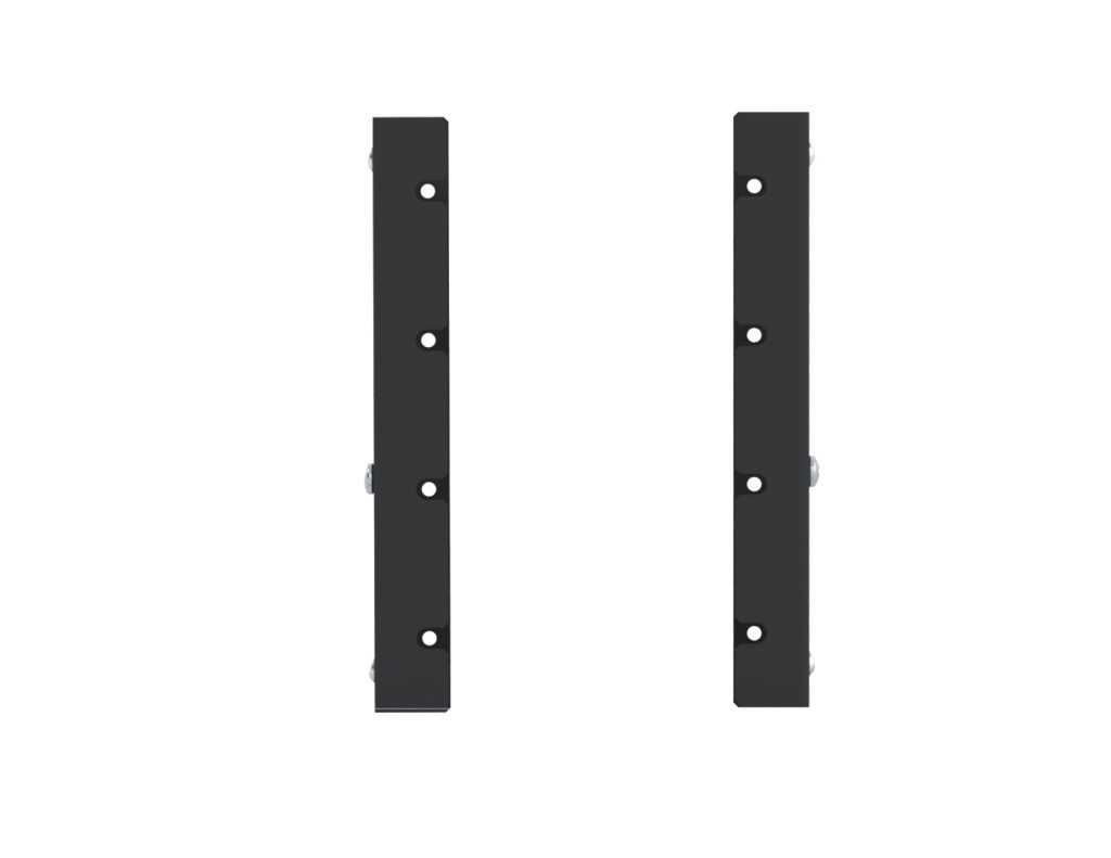Kendall Howard - 1924-3-001-04 - RACK STANDOFF BRACKET, ADJUSTABLE, 4U