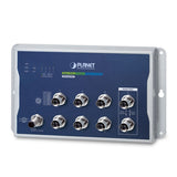 Planet - WGS-5225-8MT - Industrial L2+ 8-Port 10/100/1000T M12 Wall-mount Managed Switch