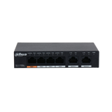 Dahua - DH-PFS3006-4GT-60 - 4-port PoE Gigabit switch 60W(Hi-PoE)