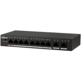 Dahua - DH-PFS3010-8ET-96 - 8-port PoE Ethernet switch 96W