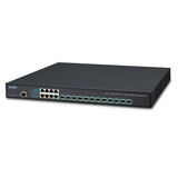 Planet - XGS-6350-12X8TR - Layer 3 12-Port 10G SFP+ + 8-Port 10/100/1000T Managed Switch with Dual 100~240V AC Redundant Power