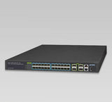 Planet - XGS-6350-24X4C - Layer 3 24-Port 10G SFP+ + 4-Port 100G QSFP28 Managed Switch