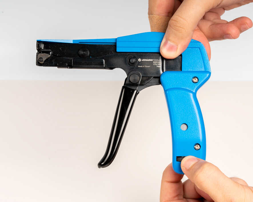 Jonard Tools - CTG-1000 - Heavy Duty Cable Tie Gun, 3/16