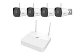 UNV - KIT/NVR301-04LS3-W/4*IPC2122LB-AF28WK-G - UNV 1+4 WiFi Bullet Kit, 2.8mm