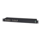 Vigitron - Vi2408A - 8-Port MaxiiCopper™ Ethernet Extender over Coax, af/at 37W PoE, Requires 12VDC @ 3A PS, suggested Vi0014