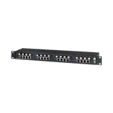 Vigitron - Vi2416A - 16-Port MaxiiCopper™ Ethernet Extender over Coax, af/at 37W PoE, Requires 12VDC @ 3A PS, suggested Vi0014