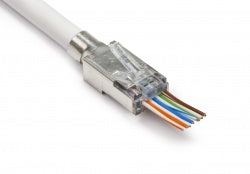 Platinum Tools - 202036BLJ - EZ-RJ45 Cat6 Strain Reliefs - Blue 100/Jar