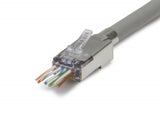 Platinum Tools - 202052J - ezEX48 Cat6A Shielded RJ45 External Ground Connector, 50/Jar.