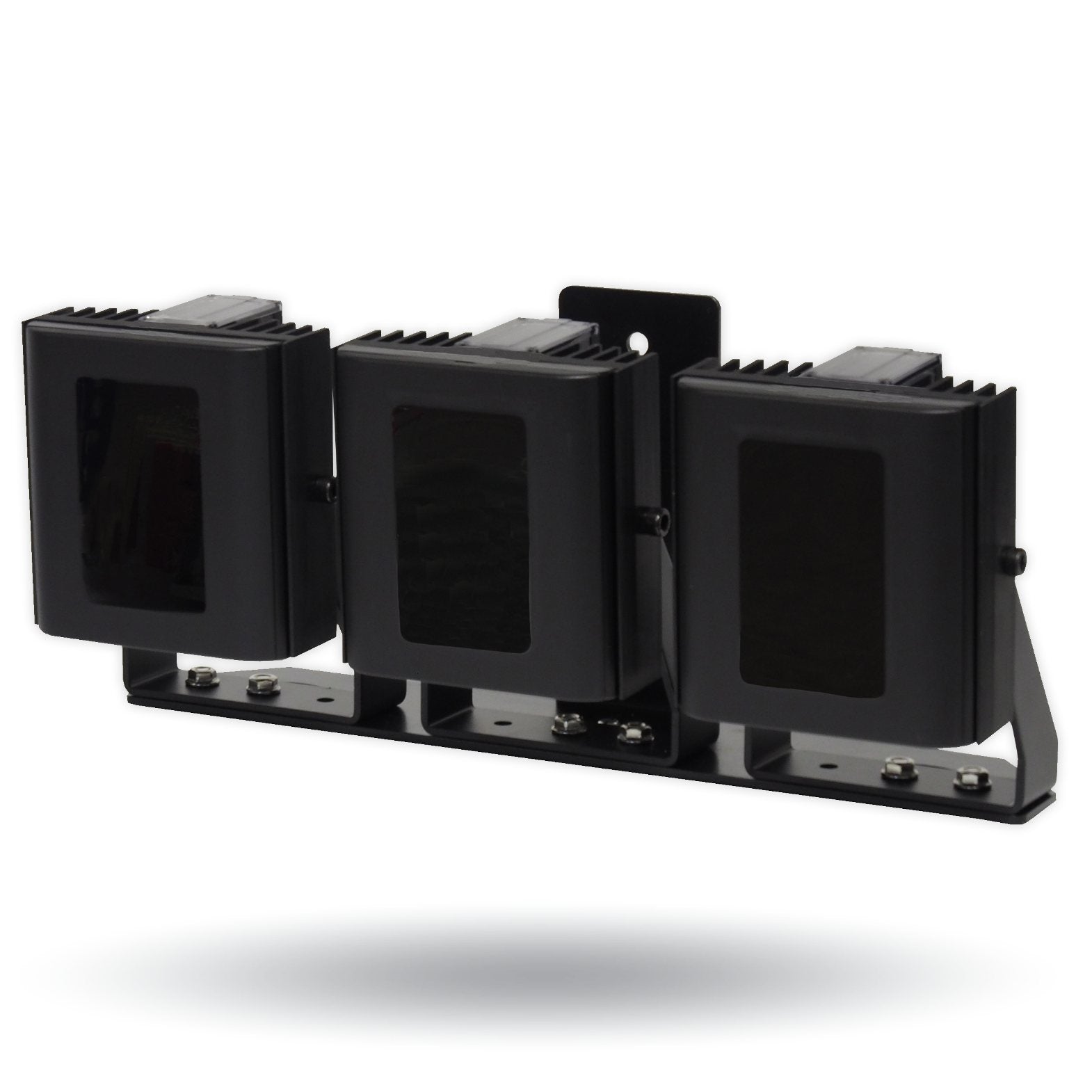 Digital Watchdog - DW-ILIRIP940 - High Performance 940nm Infra-red Illuminator, High Power Dual Core LEDs, with 374' coverage distance. Interchangeable lens packs to deliver a variety of angles out of the box. Built in web browser interface for easy 