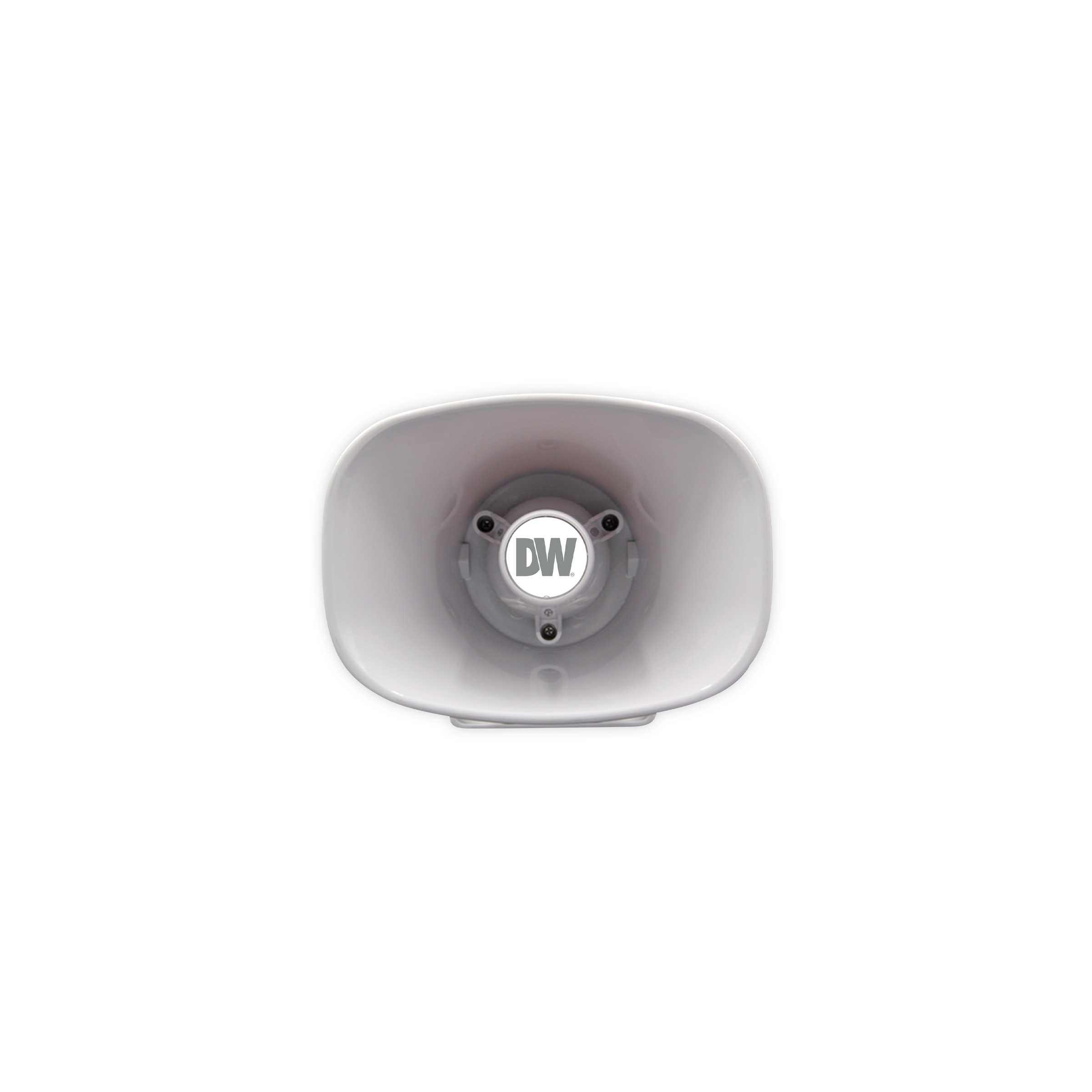 Digital Watchdog - DW-SWSP15A - IP Horn Speaker, 15W, 113dB,300Hz, Built in 15W Amplifier, Codec(OPUS,MP3,G.722,PCMU-PCMA),120Mbps, Alarm Input, Onvif, PoE and 12V/24V, IP67, 2 Year Warranty.