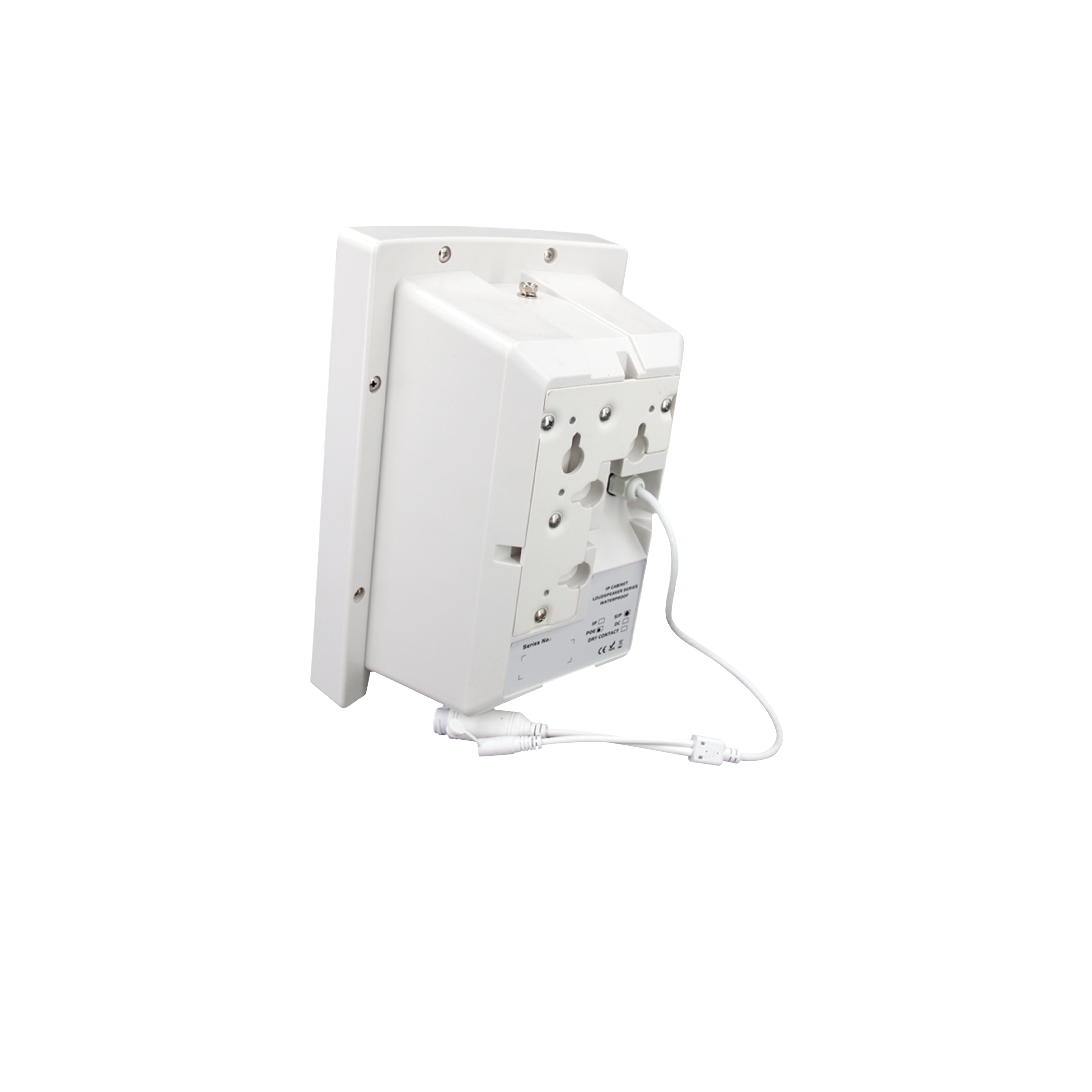 Digital Watchdog - DW-SWSPW30iAM - Built in 30W Amplifier, Wall Mounted Ip-enabled Speaker, Compatible with VoIP Devices (IP PBX, IP Phone) Via SIP