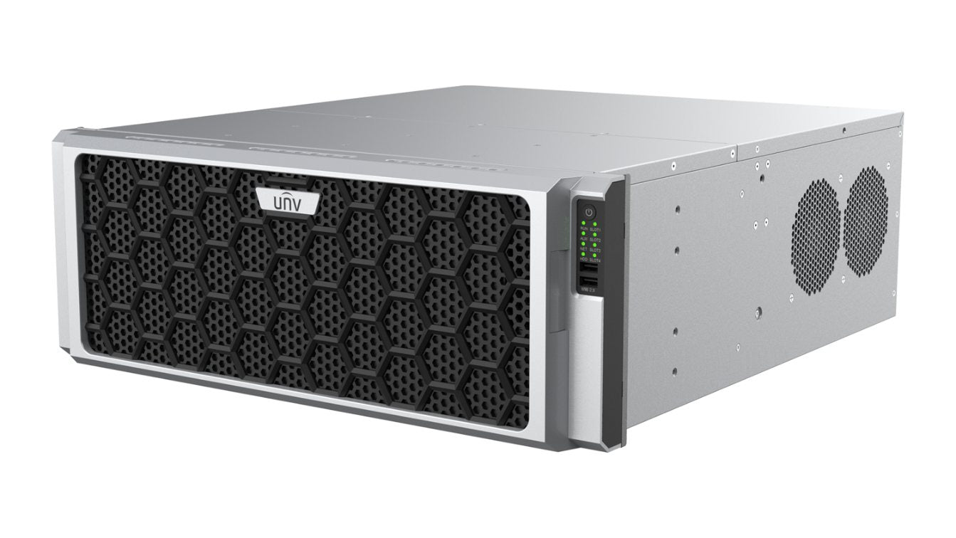 UNV - NVR824-256-R-IX2-16G - UNV NVR824-256R,4K Network Video Recorder with AI Card（Face Recognition/SIP/Behavior Analysis）