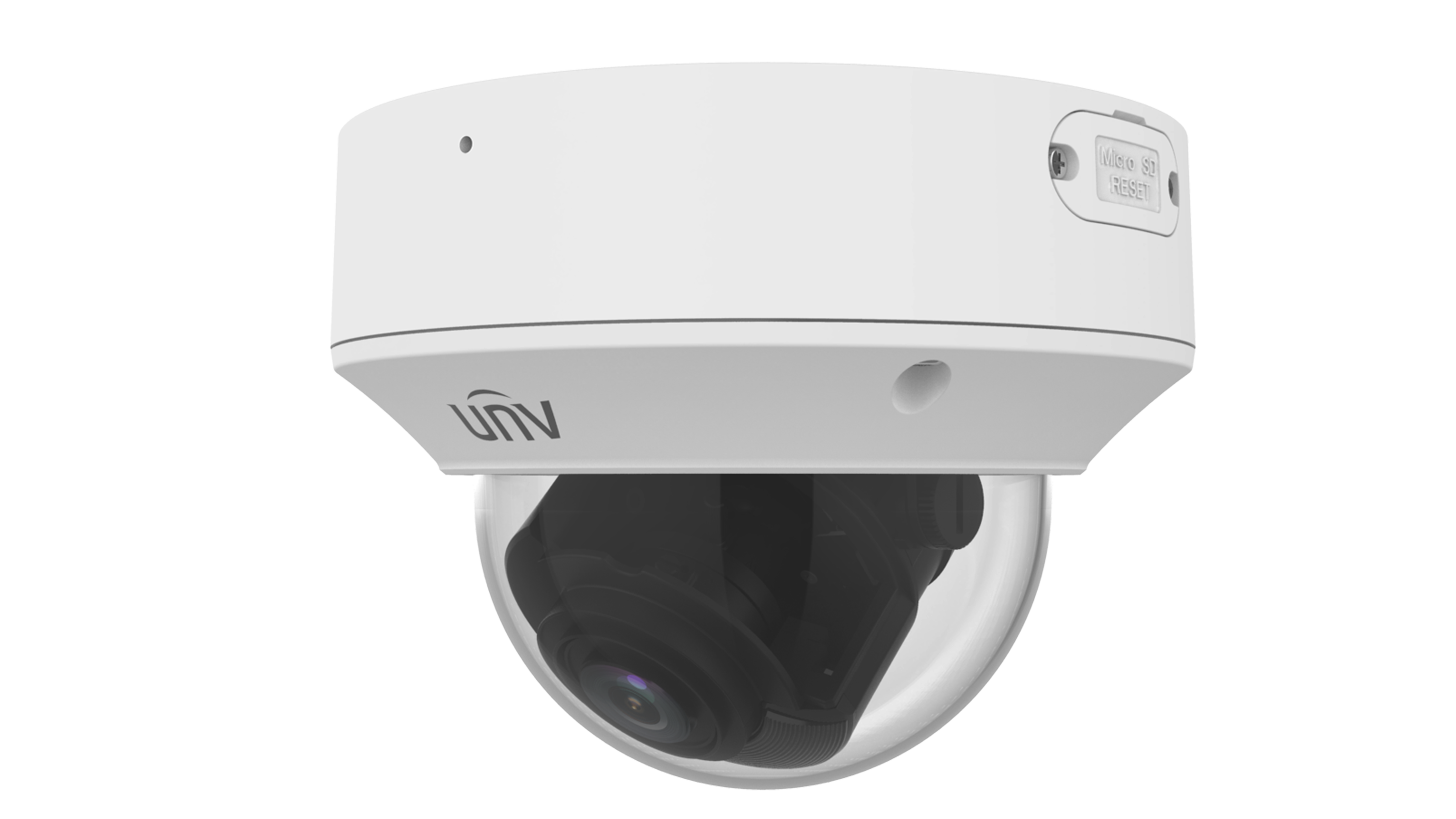 UNV - IPC3232SB-AHDZK-PI-I0 - UNV 2MP 60FPS  LightHunter P-Iris IR Network Dome Camera