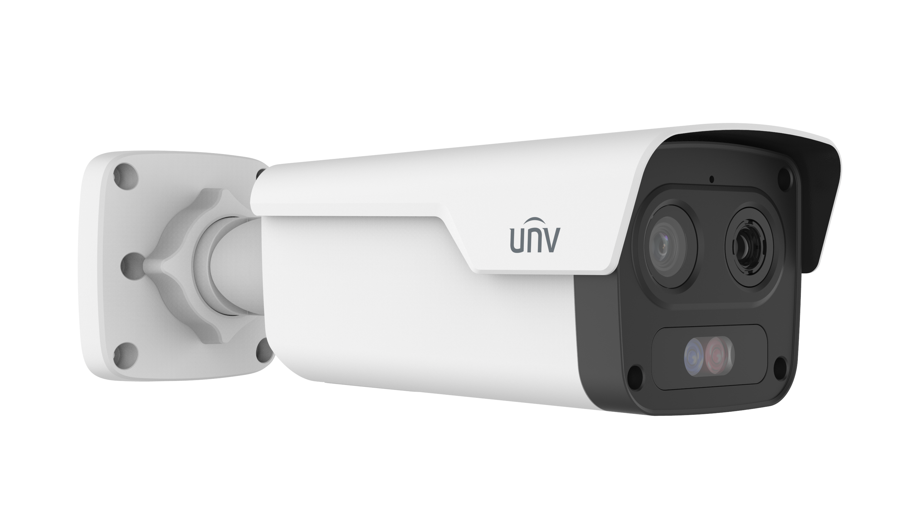 UNV - TIC2A32SA-F10-4F8AC-I1 - UNV Dual Dual-spectrum Thermal Network Bullet Camera Thermal:256*192(10mm)  Optical: 4MP(8mm)