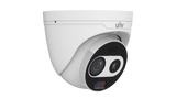 UNV - TIC3612SA-F3-4F4AC-I1 - UNV Dual Dual-spectrum Thermal Network Turret Camera Thermal:256*192(3.2mm)  Optical: 4MP(4mm)