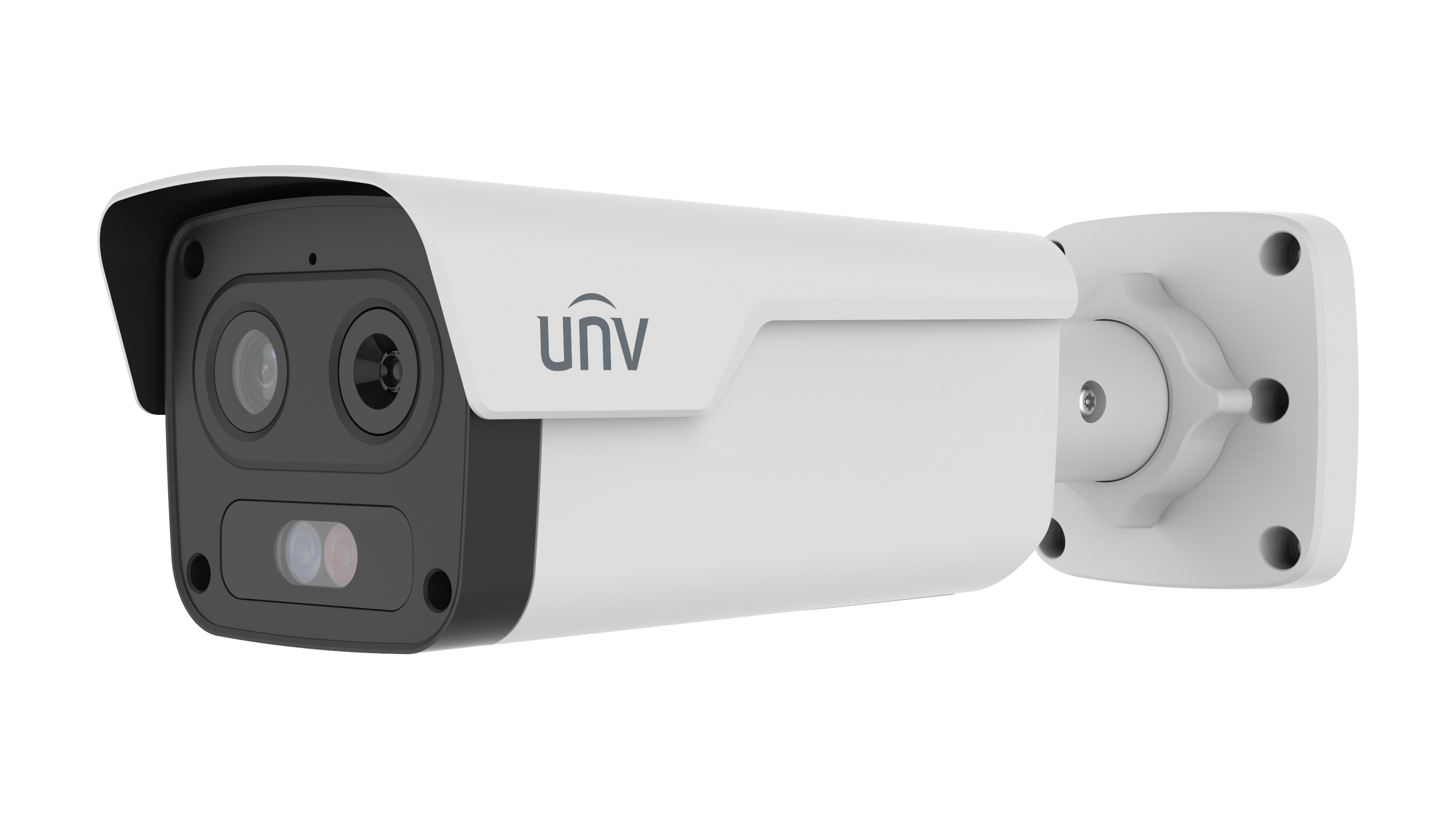 UNV - TIC2A32SA-F3-4F4AC-I1 - UNV Dual Dual-spectrum Thermal Network Bullet Camera Thermal:256*192(3.2mm)  Optical: 4MP(4mm)