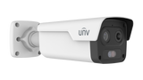 UNV - TIC2A32SA-F3-4F4AC-I1 - UNV Dual Dual-spectrum Thermal Network Bullet Camera Thermal:256*192(3.2mm)  Optical: 4MP(4mm)