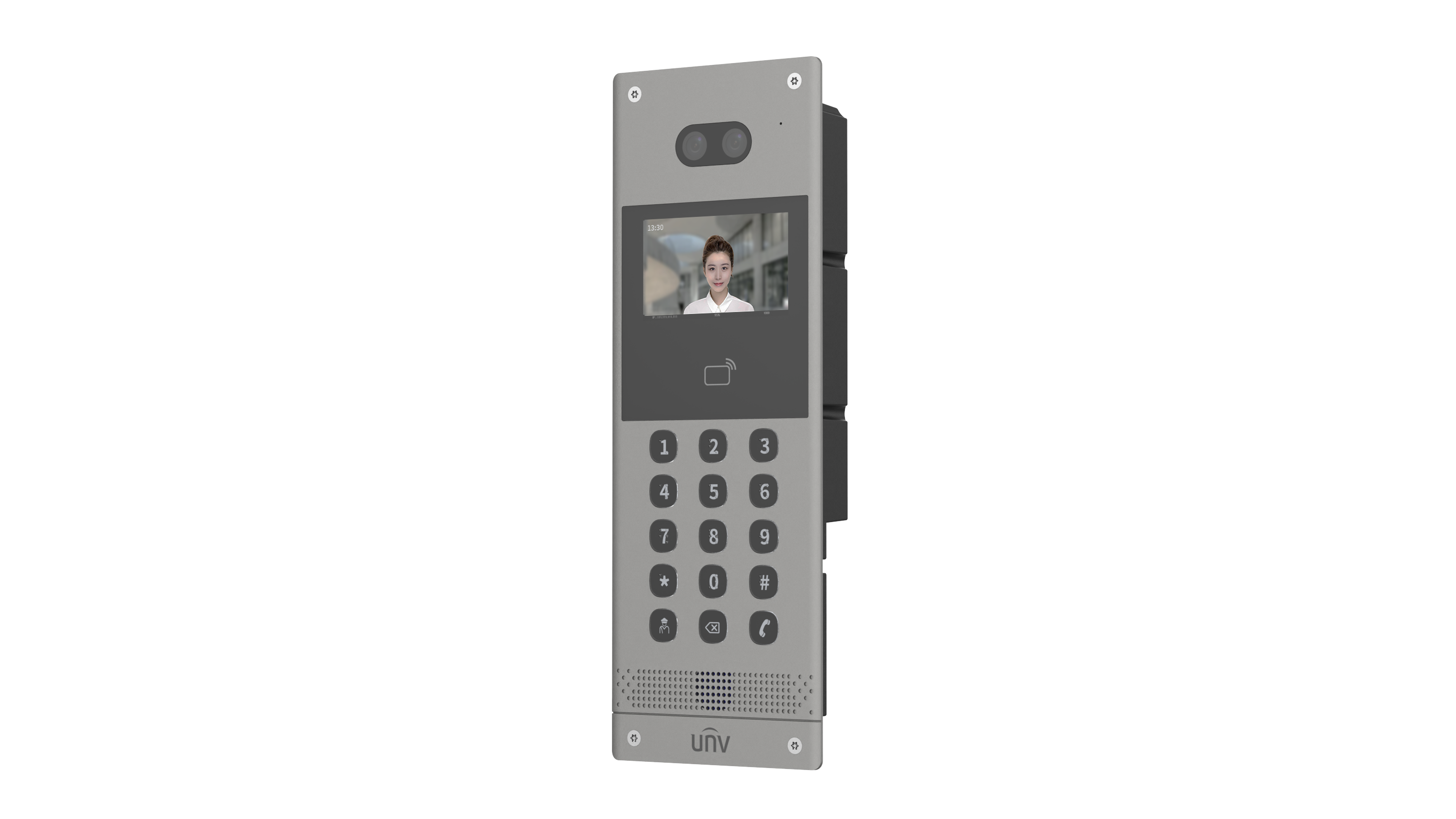 UNV - OEU-301E-HMKA - Apartment Door Station (Metal, FR)