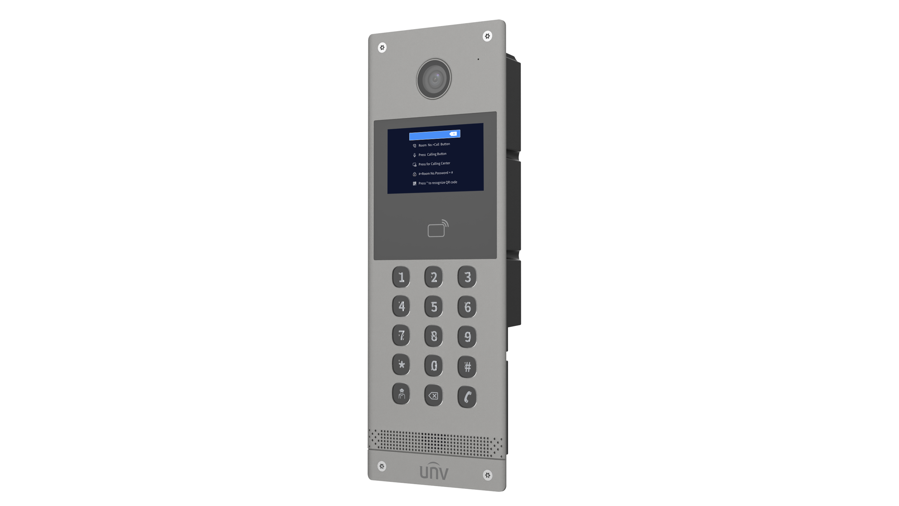 UNV - OEU-301S-HMKA - Apartment Door Station (Metal)